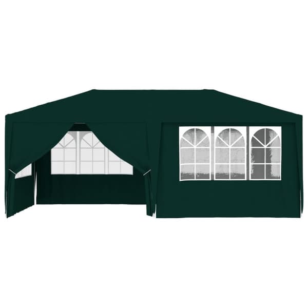 Festtelt med sidevægge 4x6 m 90 g/m² grøn - Festtelt - Festtelte - Home & Living