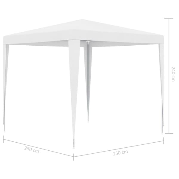 Festtelt 2,5x2,5 m hvid - Festtelt - Festtelte - Home & Living