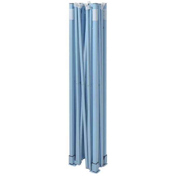 Hopfällbart tält med 3 väggar 3x4,5 m blå - Tält - Partytält - Home & Living