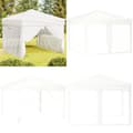 Miniatyrbillede 1 af 10: Foldbart festtelt med sidevægge 3x3 m hvid - Festtelt - Festtelte - Home & Living