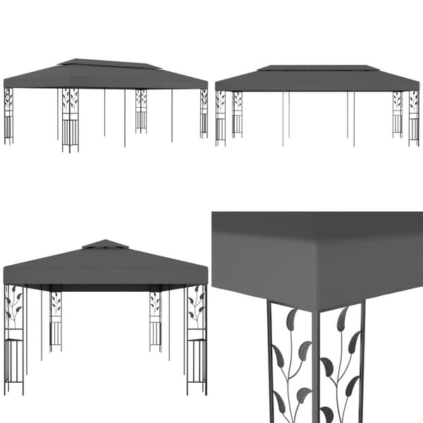 Huvimaja 3x6 m antrasiitti - Katos - Katokset - Home & Living