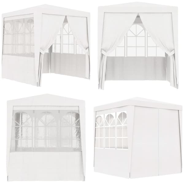 Festtelt med sidevægge 2x2 m 90 g/m² hvid - Festtelt - Festtelte - Home & Living