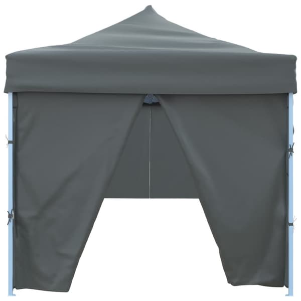 Pop-Up hopfällbart partytält med 8 sidoväggar 3x9 m antracit - Partytält - Festtält - Home & Living