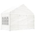 Miniatyrbillede 4 af 9: Pavillon med tag 8,92x4,08x3,22 m polyethylen hvid - Pavillon - Pavilloner - Home & Living