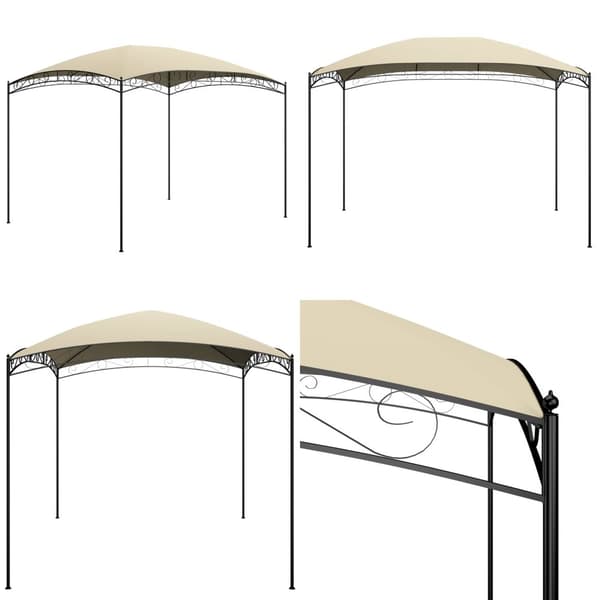 Pavillon 3x4x2,65 m 180 g/m² cremefarvet - Pavillon - Pavilloner - Home & Living