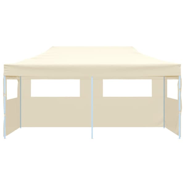 Foldbart pop up-festtelt 3 x 6 m cremefarvet - Lysthus - Lysthuse - Home & Living