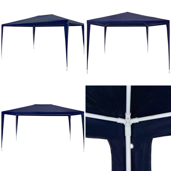 Partytält PE 3x4 m blå - Partytält - Festtält - Home & Living