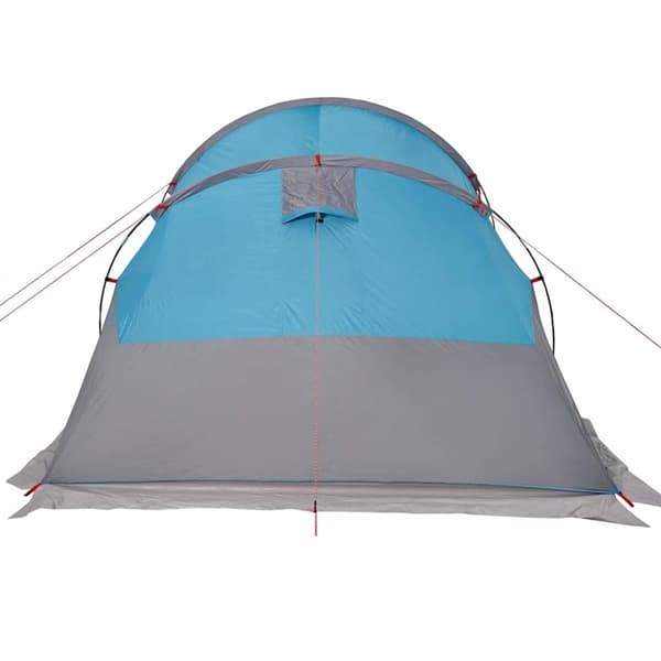 vidaXL 4-personers campingtelt vandtæt blå
