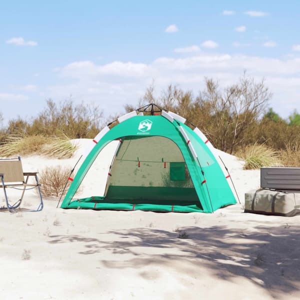 2-personers campingtelt vandtæt quick-release grøn