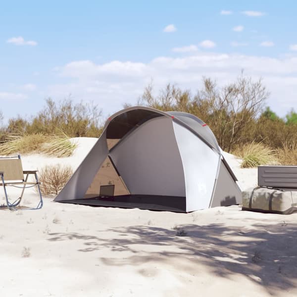 strandtelt pop-up vandtæt grå
