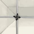 Miniatyrbillede 6 af 8: foldbart festtelt aluminium 4,5 x 3 m cremefarvet