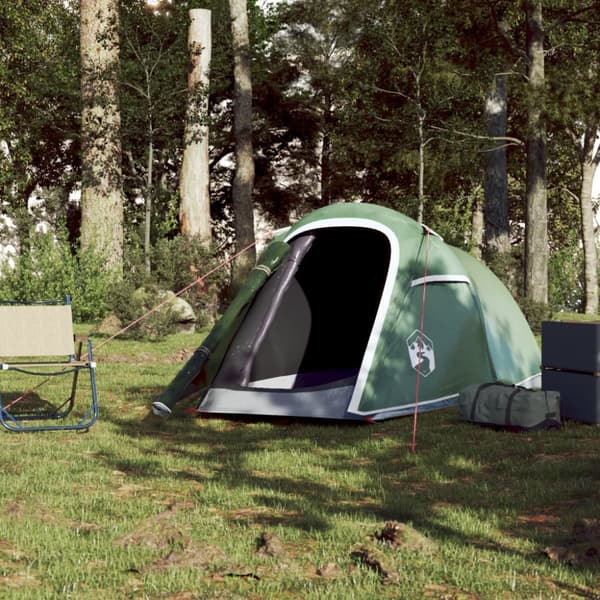 2-personers campingtelt vandtæt grøn