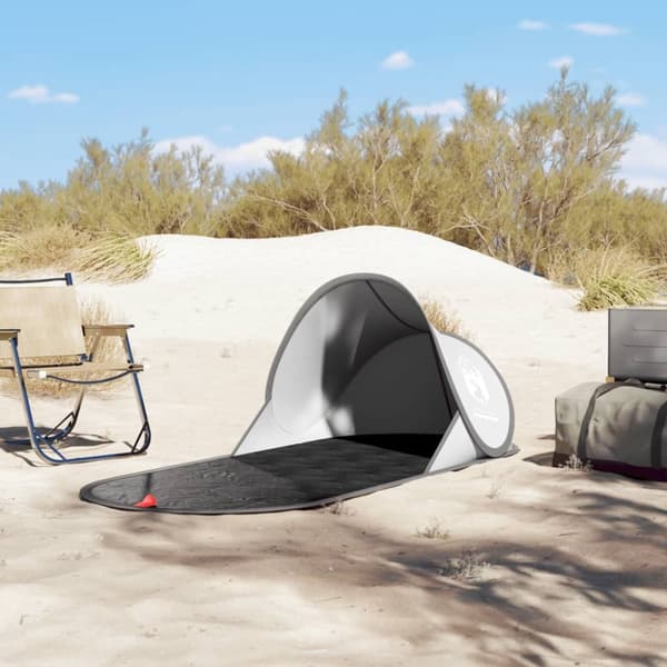 Pop-up rantateltta, harmaa, vedenpitävä