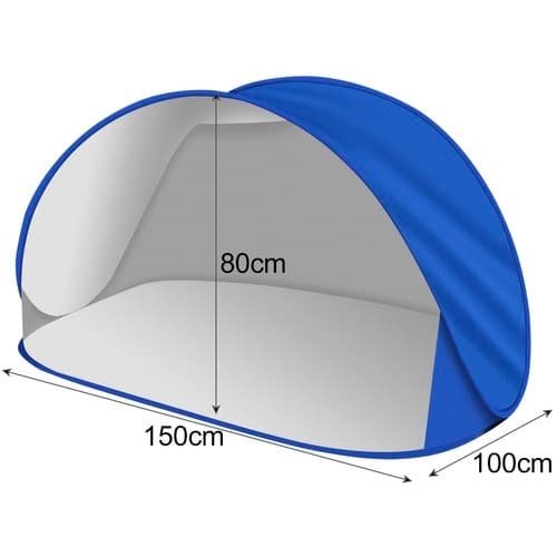Rantateltta / Pop-Up Teltta / Tuulensuoja - 150x100x80cm