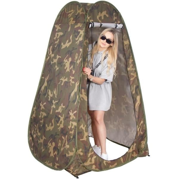 SPRINGOS® Beach Omklädningsrum Multifunktionelt tält 120 x 120 x 190 cm Stranddusch med popup-väska
