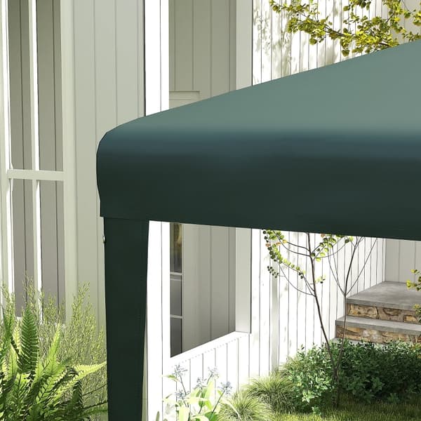 Rootz Pavillon 2,7x2,7m - Foldepavillon - Udendørs baldakin - Hurtig montering - Rustsikker ramme - Vandafvisende tag - 270cm x 270cm x 255cm