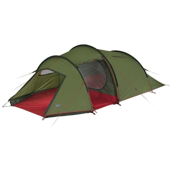 High Peak Teltta Falcon 3 Lightwight Vihreä 3 Places Vihreä, Punainen