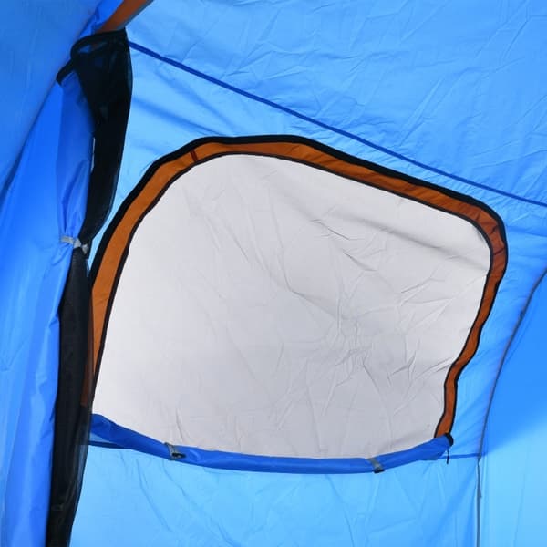 Rootz Biltält Campingtält - Bilskydd - Utomhustak - 3 dörrar - Väderbeständig - 239cm x 210cm x 210cm - Orange + Blå