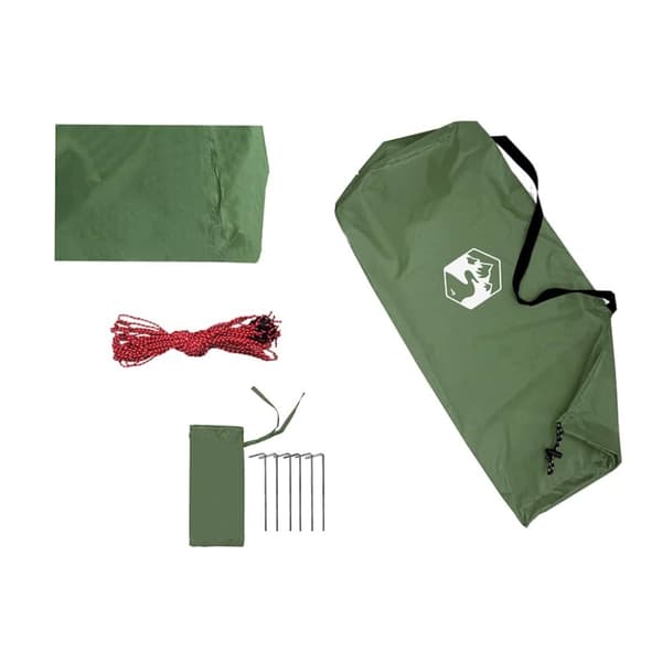 vidaXL Tarp grön 500x294 cm vattentät