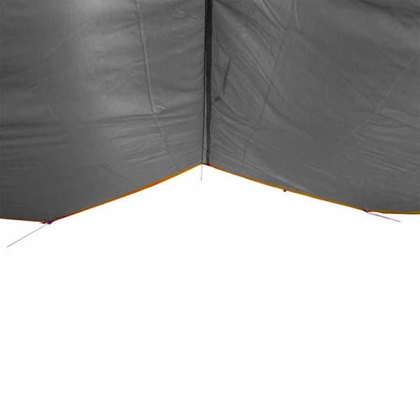 vidaXL Retkipressu harmaa ja oranssi 360x294 cm vedenpitävä
