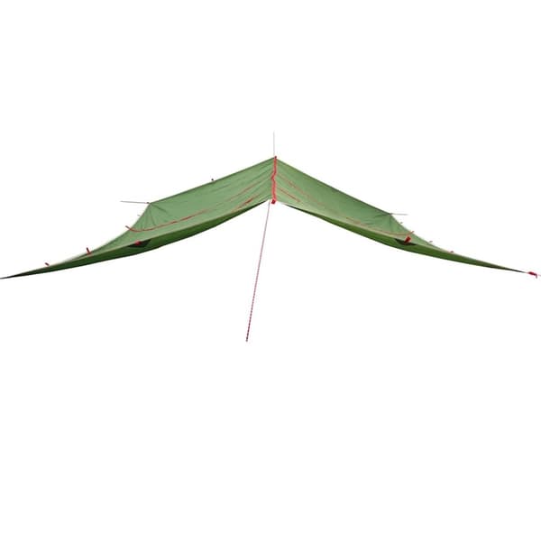 vidaXL Tarp grön 420x440 cm vattentät