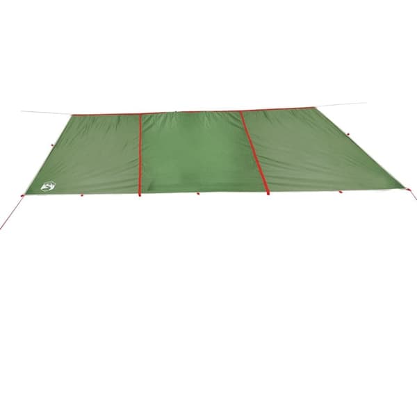 vidaXL Tarp grön 420x440 cm vattentät