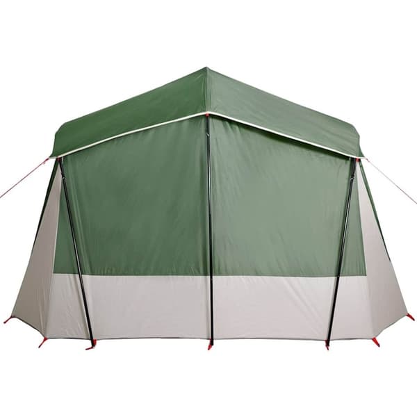 vidaXL Campingtelt 5 personer grønn vanntett
