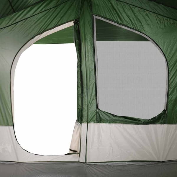 vidaXL Campingtelt 5 personer grønn vanntett