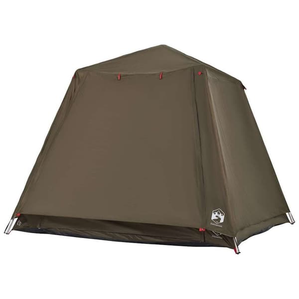 vidaXL 4-personers fisketelt quick release olivengrøn