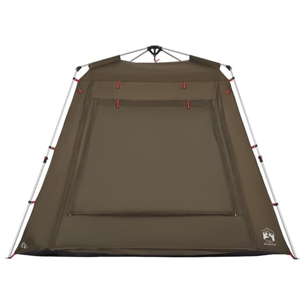 vidaXL 4-personers fisketelt quick release olivengrøn