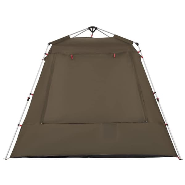 vidaXL 4-personers fisketelt quick release olivengrøn