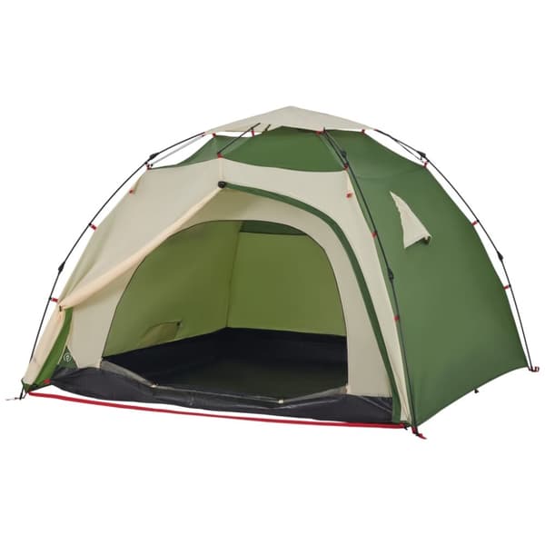 vidaXL 4-personers campingtelt quick-release grøn