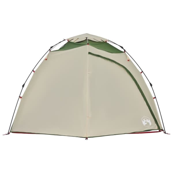 vidaXL 4-personers campingtelt quick-release grøn