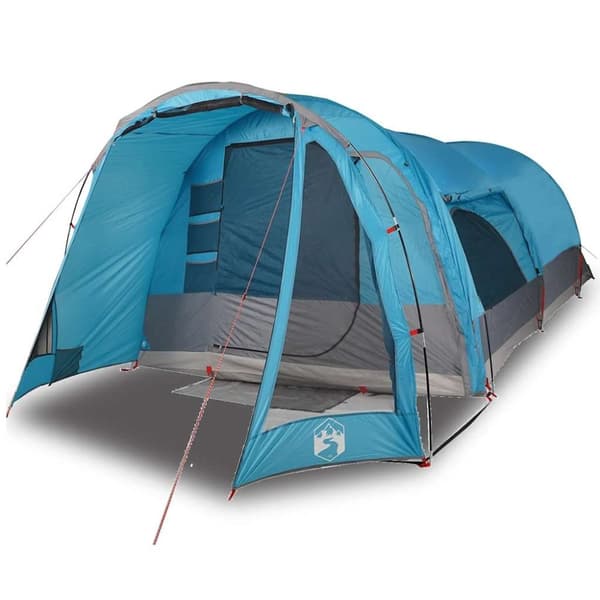 vidaXL 8-personers campingtelt vandtæt blå