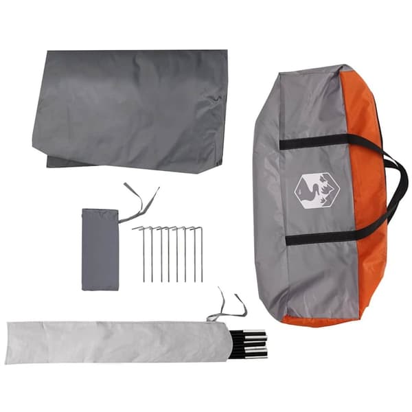 vidaXL Retkipressu oranssi 430x380x210 cm vedenpitävä