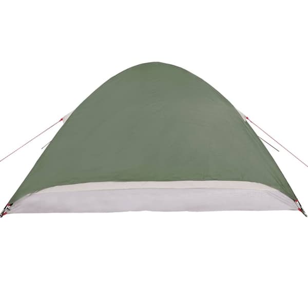 vidaXL 4-personers campingtelt vandtæt kuppel grøn