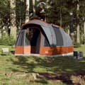Miniatyrbilde 3 av 11: vidaXL Tunneltelt for camping 3 personer grå og oransje vanntett