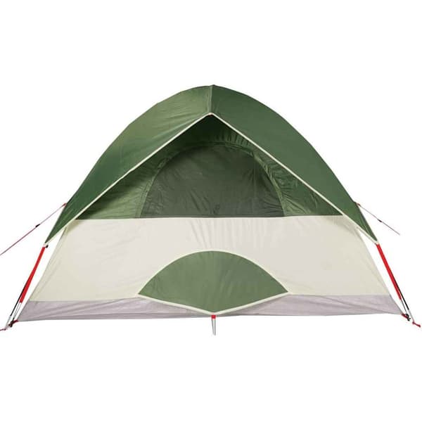 vidaXL 4-personers campingtelt vandtæt kuppel grøn