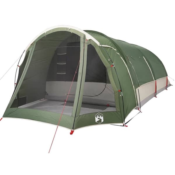 vidaXL 8-personers campingtelt vandtæt grøn