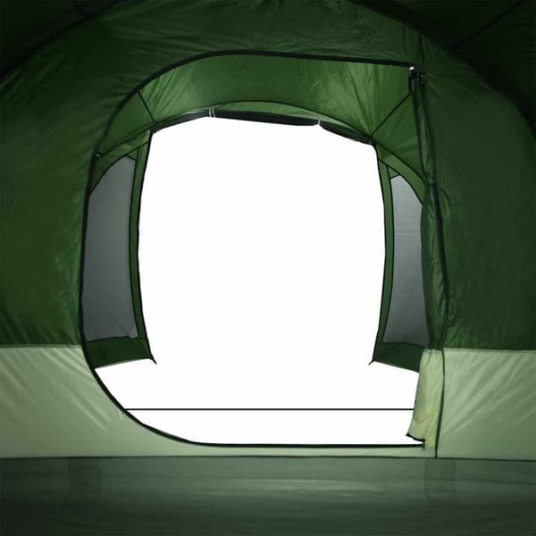 vidaXL 8-personers campingtelt vandtæt grøn