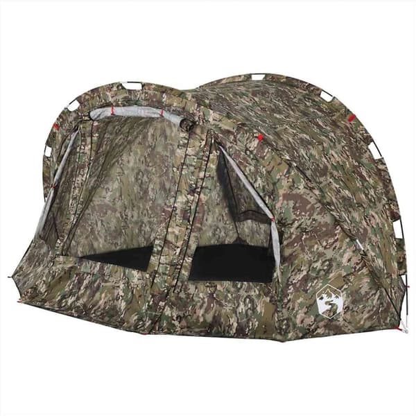 vidaXL 4-personers fisketelt vandtæt camouflage