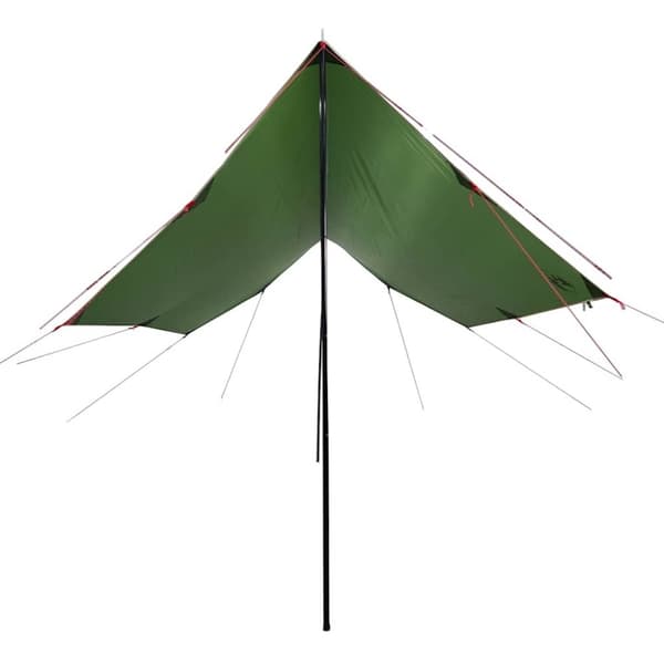 vidaXL Campingpresenning grønn 460x305x210 cm vanntett