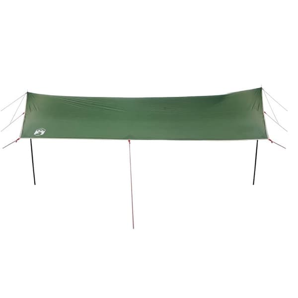 vidaXL Campingpresenning grønn 460x305x210 cm vanntett
