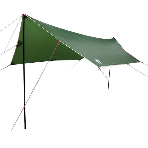 vidaXL Campingpresenning grønn 460x305x210 cm vanntett