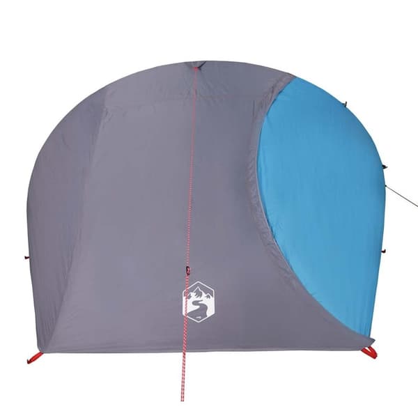 vidaXL 4-personers campingtelt vandtæt blå