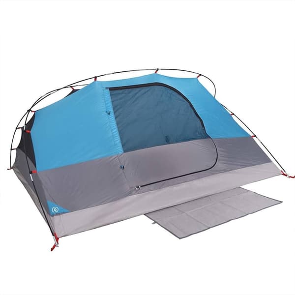 vidaXL 4-personers campingtelt vandtæt blå