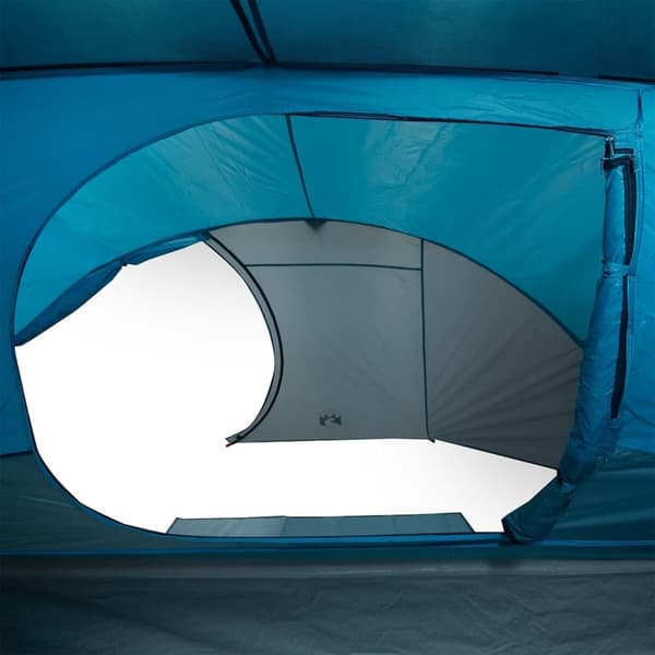 vidaXL 4-personers campingtelt vandtæt blå