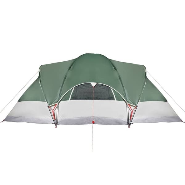 vidaXL Tipi-telt for camping 8 personer grønn vanntett