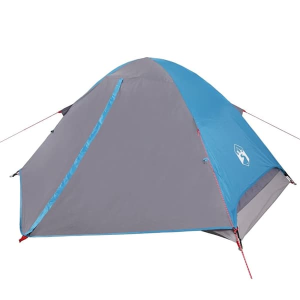 vidaXL 4-personers campingtelt vandtæt blå