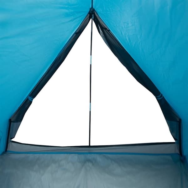vidaXL Campingtält A-ram 2 personer blå vattentätt
